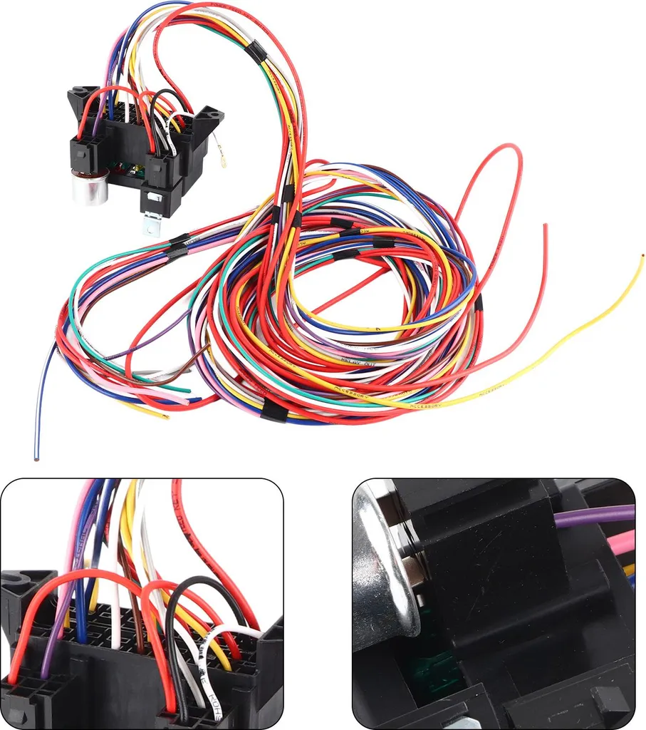 Câblage Universel 12 Circuits pour Restauration Hot Rod et Custom Car - 2