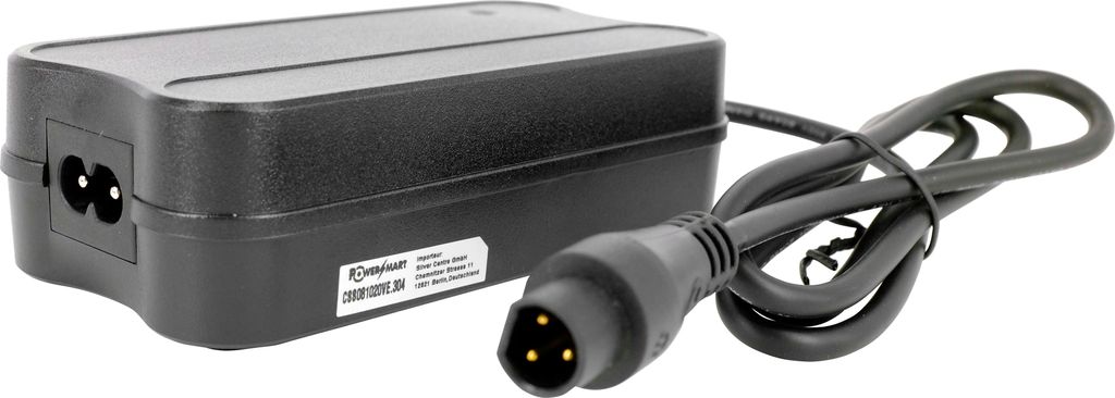 PowerSmart DC 36V 2A Ladegerät für 36V Li-Ion Ebike Akku