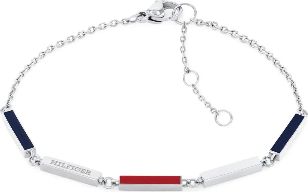 Bracelet Femme Double Rang en Acier Argenté - Modèle Layered Chic