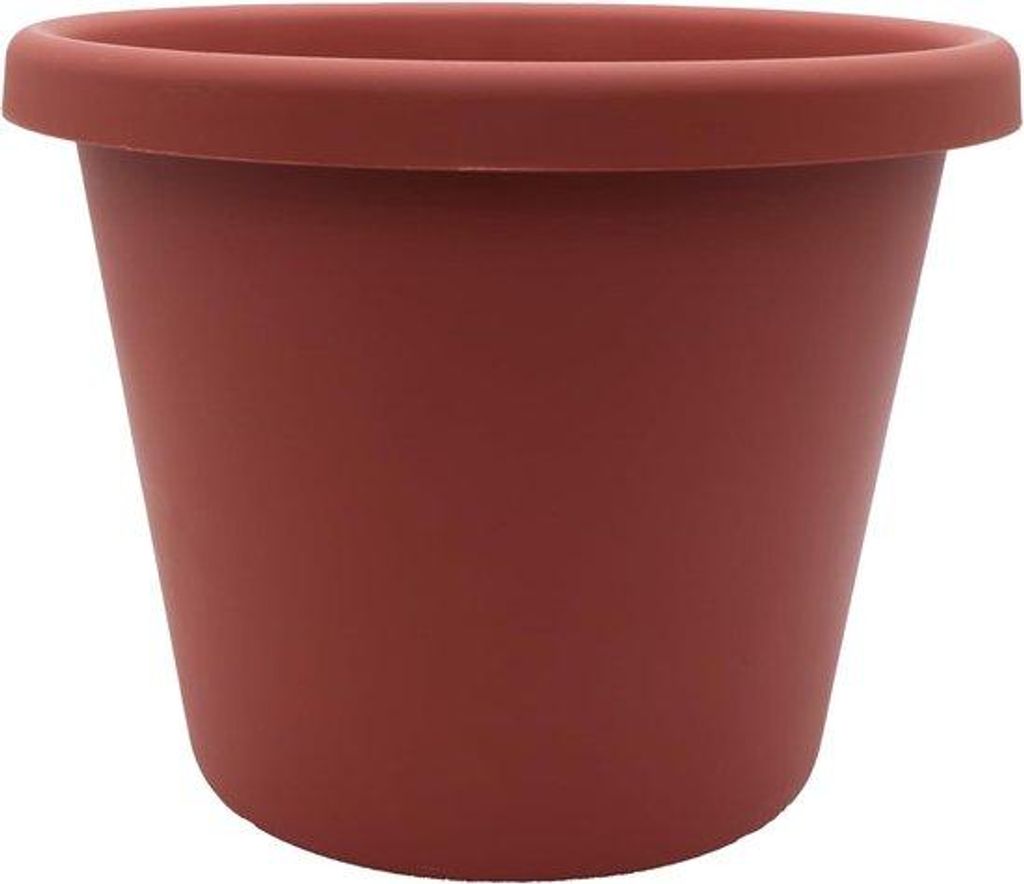 Famanu Terracotta Töpfe mit Drainage, 22,9 cm Außenmaß - Klassisch