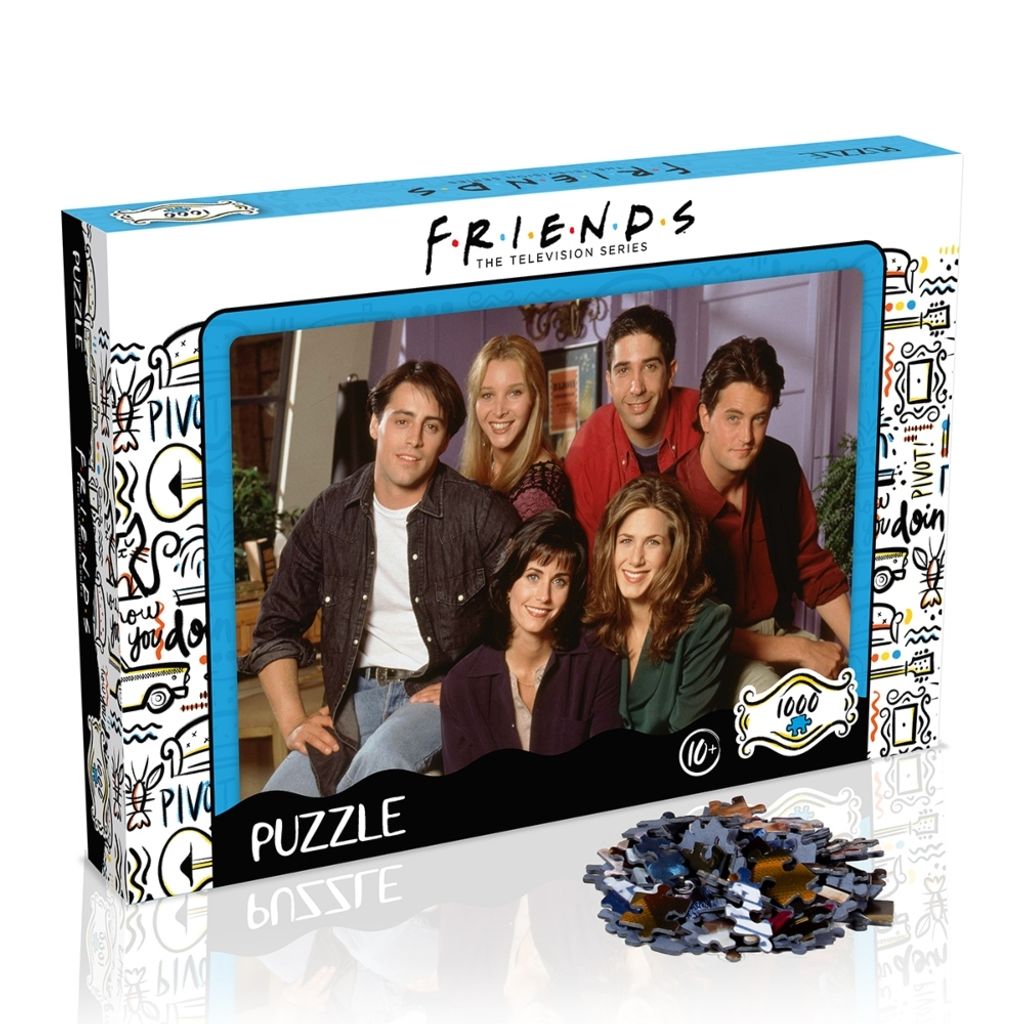 WINNING MOVES Puzzle Friends: Wohnung 1000 Teile