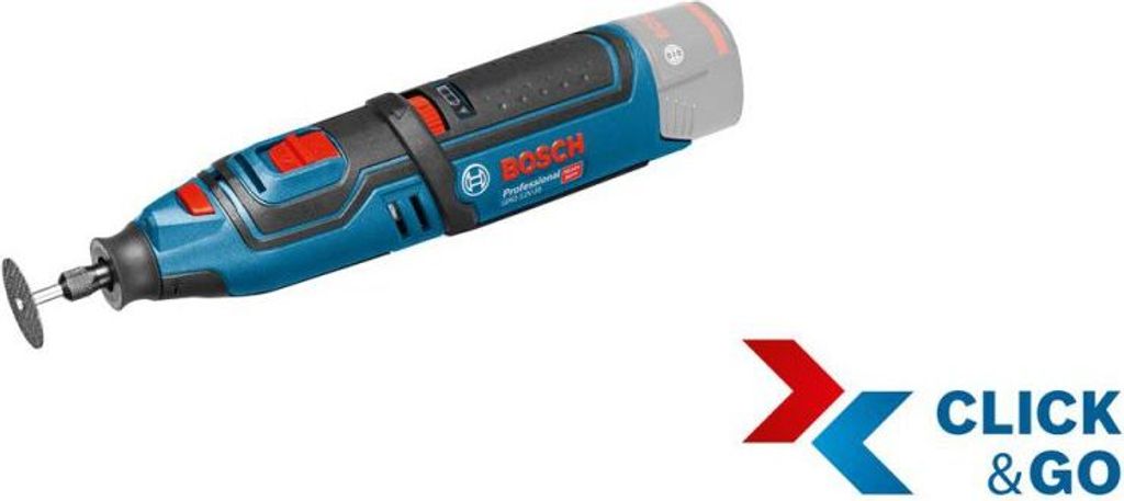 Bosch Akku-Rotationswerkzeug GRO 10,8 V-LI, Solo Version, Produktbild