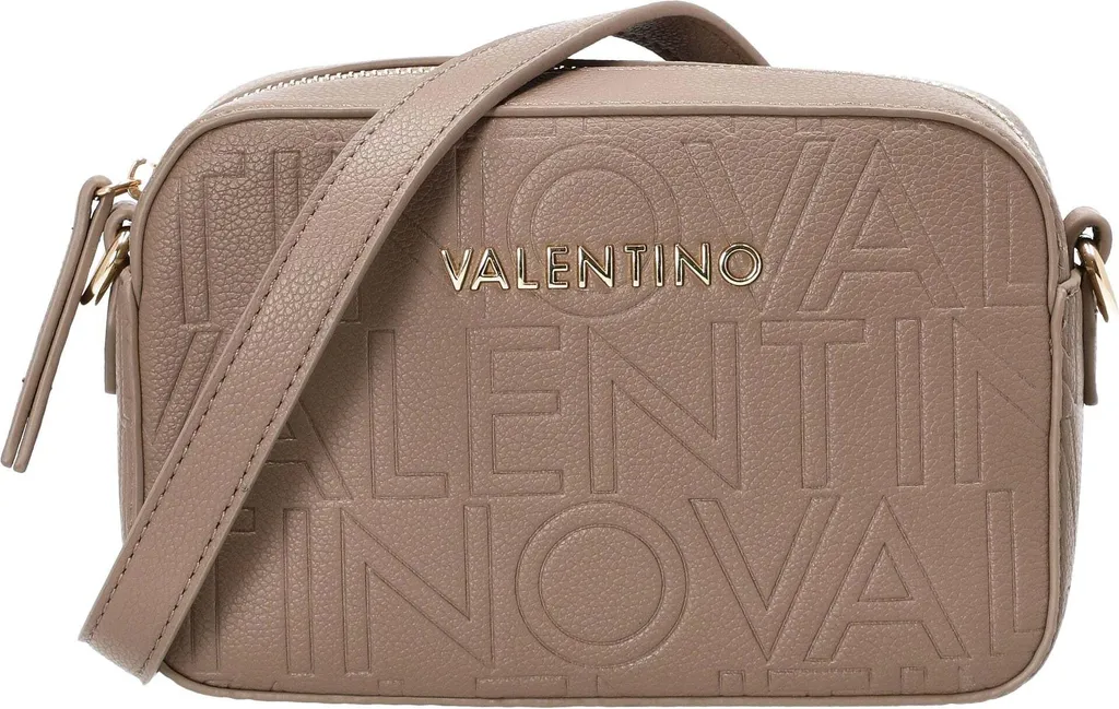 Petit sac bandoulière femme taupe Pansy 20cm - Sacoche élégante urbaine