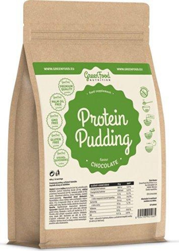 GreenFood Nutrition LowCarb Protein Pudding 400 g