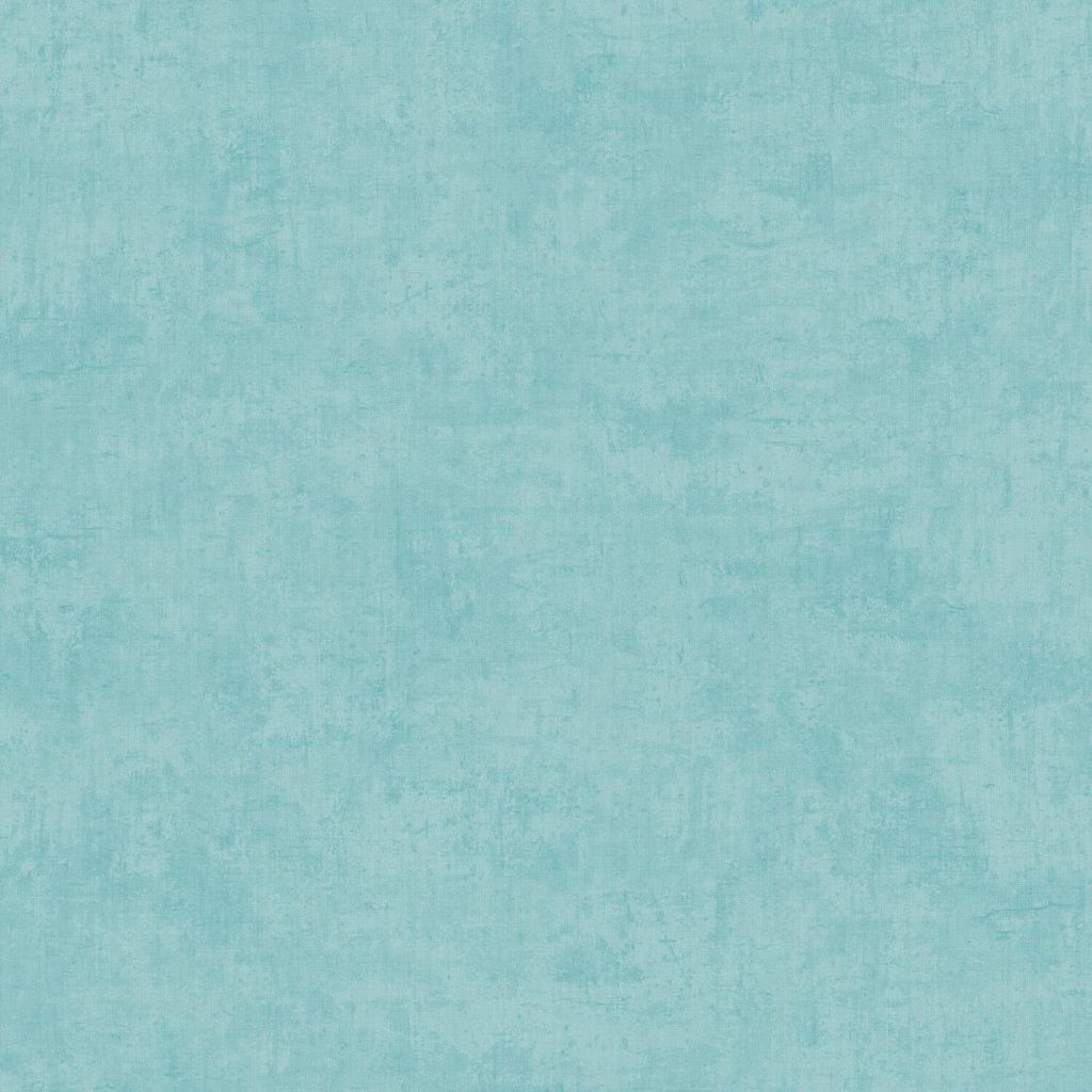 Profhome 771794-GU Kinder Tapete Uni matt türkis hell-blau 5,33 m2