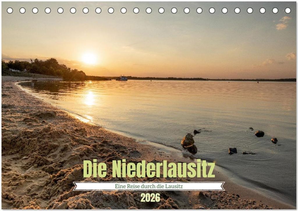 Die Niederlausitz (Tischkalender 2026 DIN A5 quer), CALVENDO Monatskalender