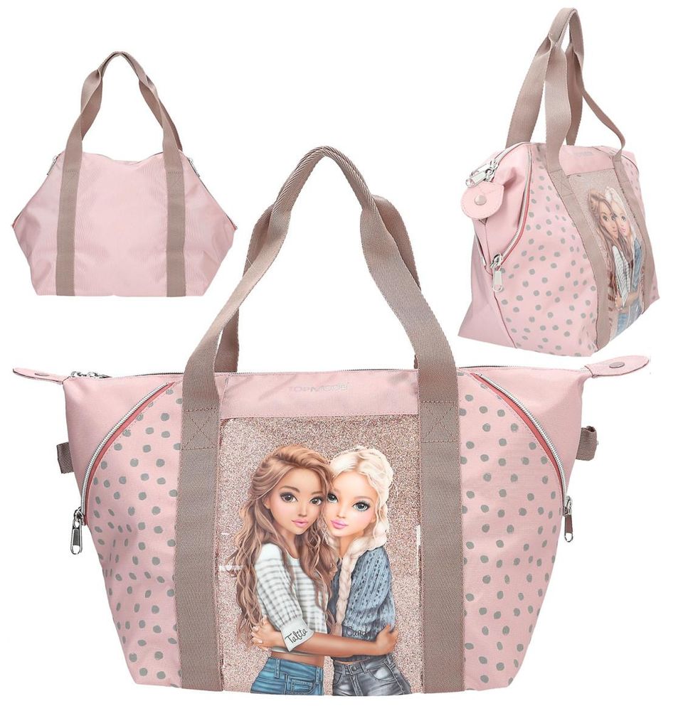 Torba sportowa Depesche TOPModel DOTS z różowego, Zdjęcie produktu 