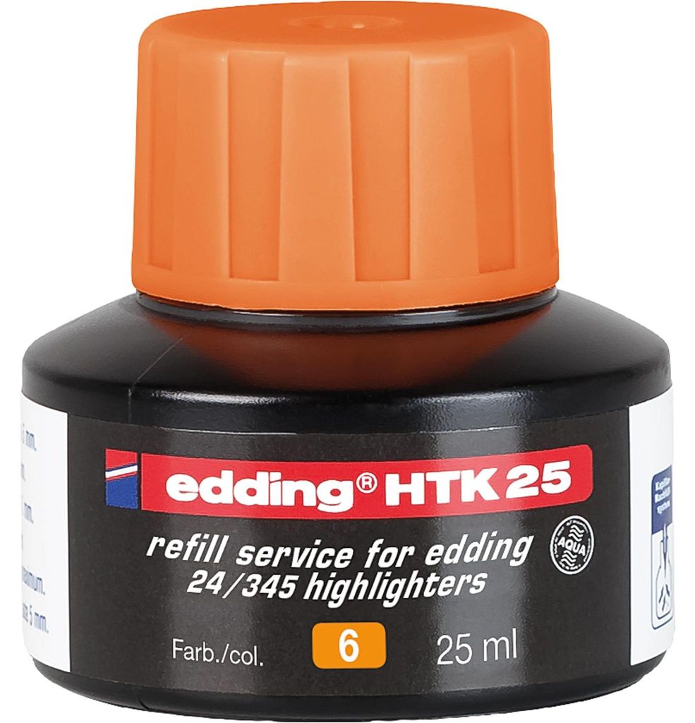 edding Nachfülltinte HTK25 orange