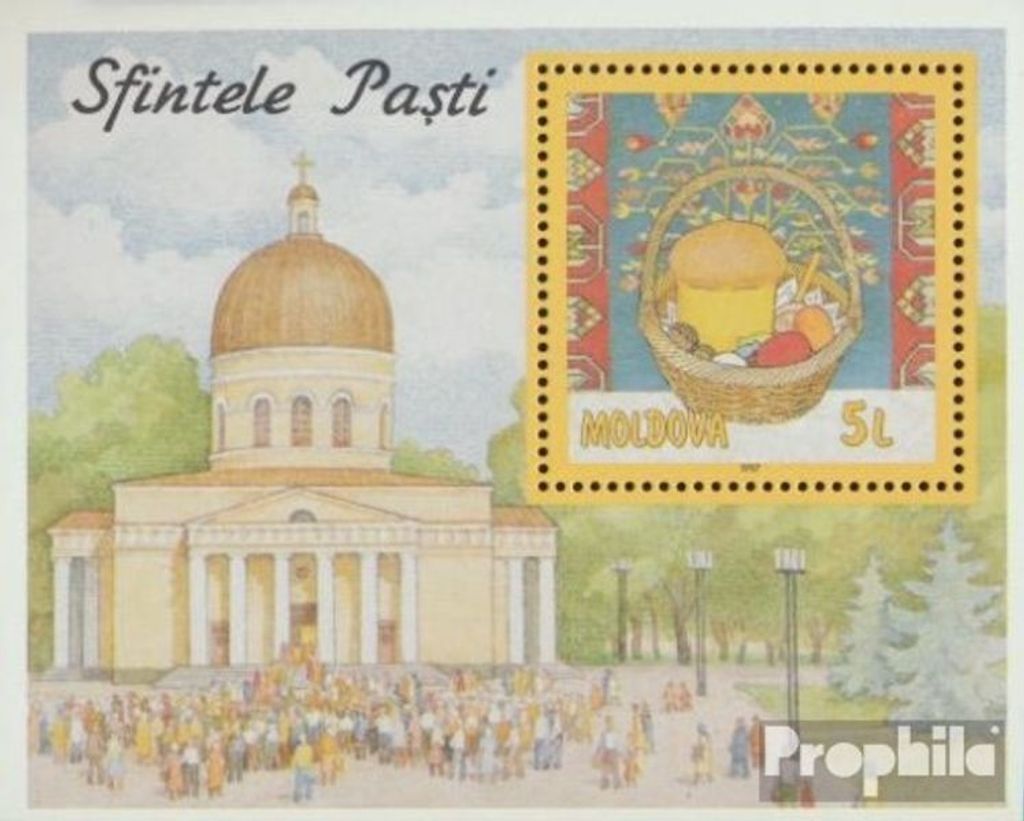 Briefmarken Moldawien 1997 Mi Block11 (kompl.Ausg.) postfrisch Ostern