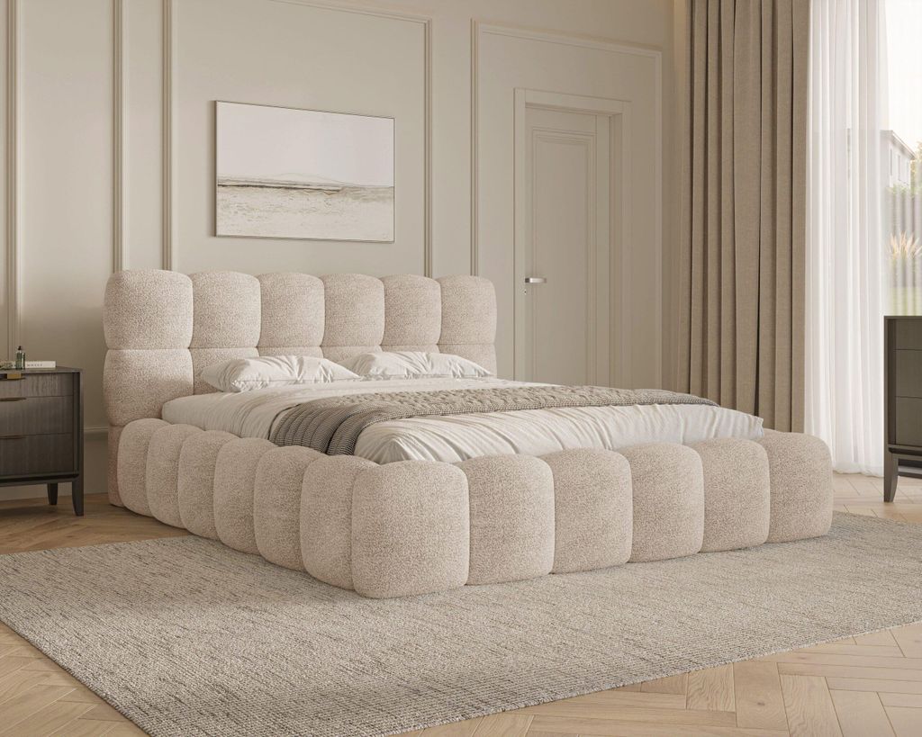 MOEBLO Polsterbett Bubble Bett 19 – Doppelbett im Produktbild 