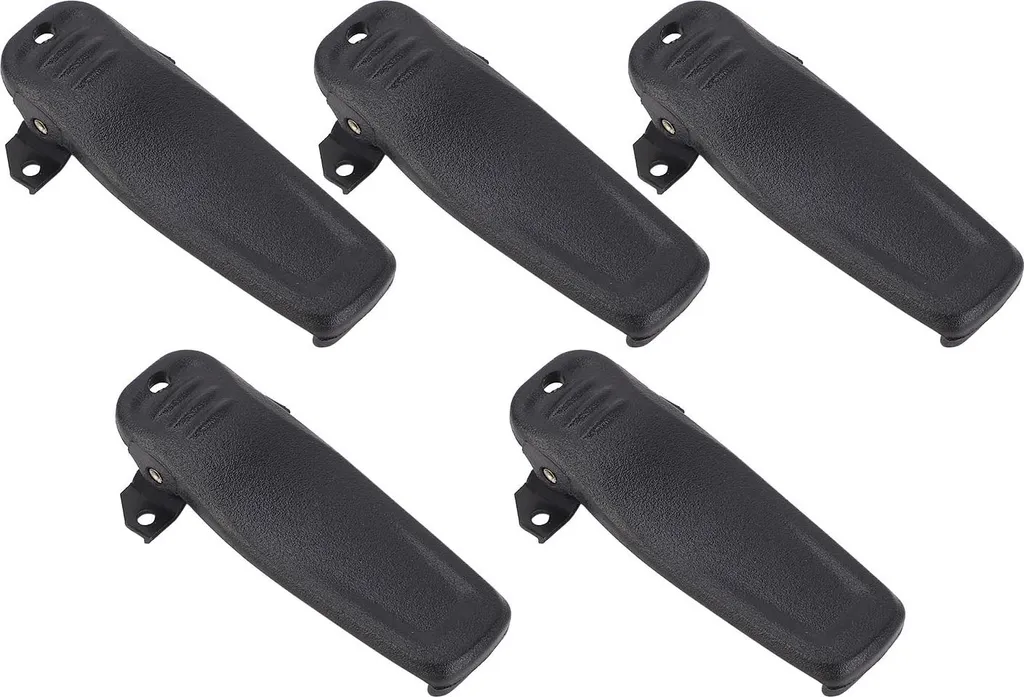 Kit 5X Clip Cintura per Hytera TC-320 | Accessori Radio Professionale - 2