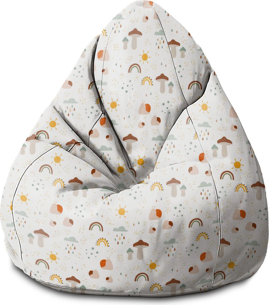 Dreamroots Sitzsack Kinder mit füllung, Bodenkissen Kinder Produktbild 2