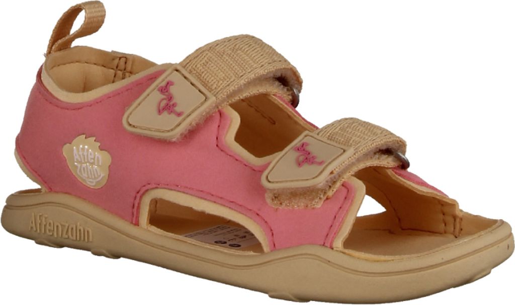Chaussons Enfant Affenzahn - Polaire Vegan, Semelle Antidérapante, Fermeture Velcro - Tailles 21 à 32 - Pour Crèche, Maternelle