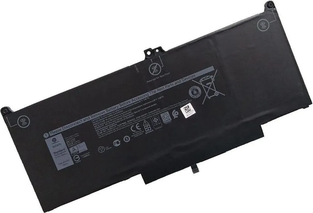 Batterie Dell CR8V9 originale de remplacement pour PC portable 60Whr