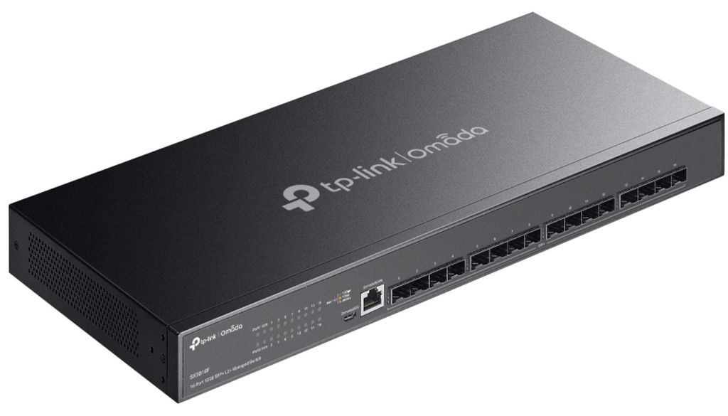 TP-Link TL-SX3016F 16-Port 10GE SFP+ L2+ Managed Switch