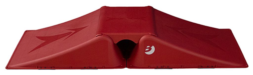 Sandora Skater Rampen-Set HI Impact, 3-teilig, 34050 rot Produktbild 