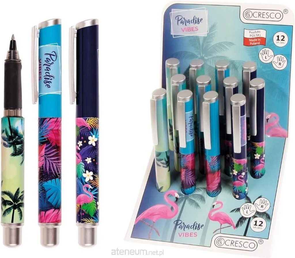 Stylos billes Paradise Vibes 12pcs : l'écriture fluide sans bavures