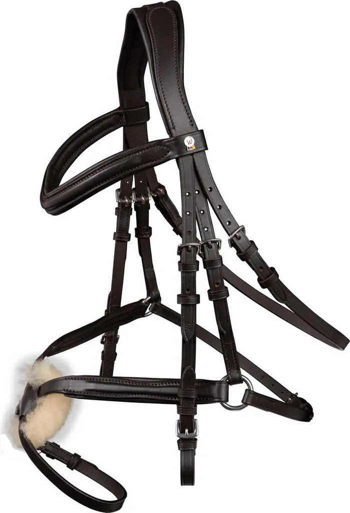 Bridon Cancún X-Line Waldhausen : Filet Cheval en Cuir de Qualité