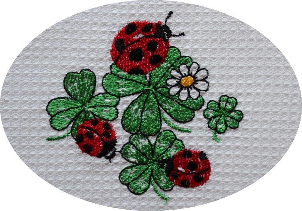 Triolino Waffelpiqué Geschirrtuch 50x70 Baumwolle | Produktbild 