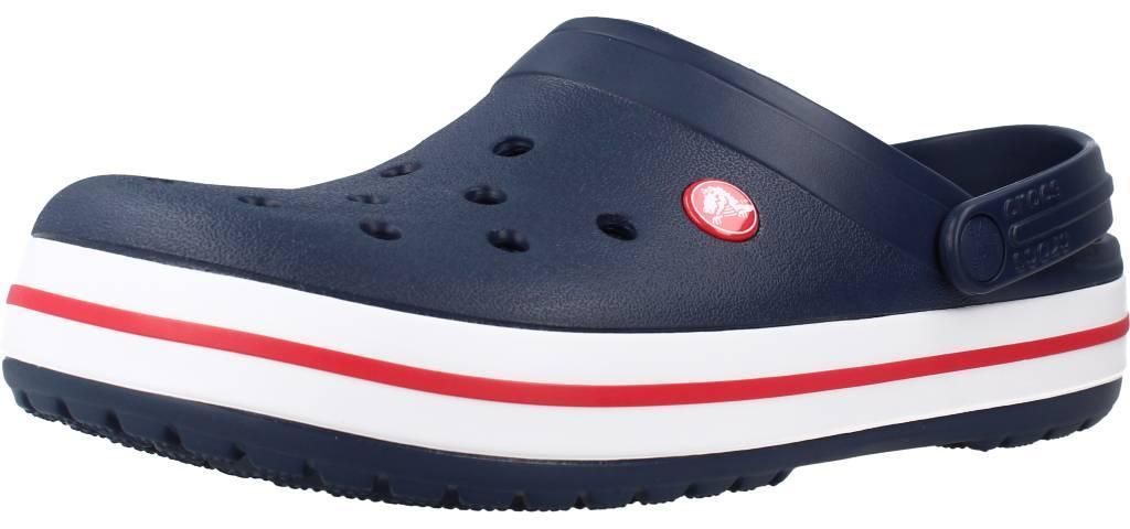 Crocs Crocband Clog, Männlich, Erwachsener, Navy, Rot, Produktbild 