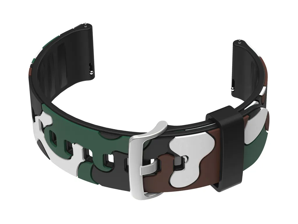Trend Watch: Cinturino Gomma U13 20mm - L'accessorio Must-Have Nero/Moro