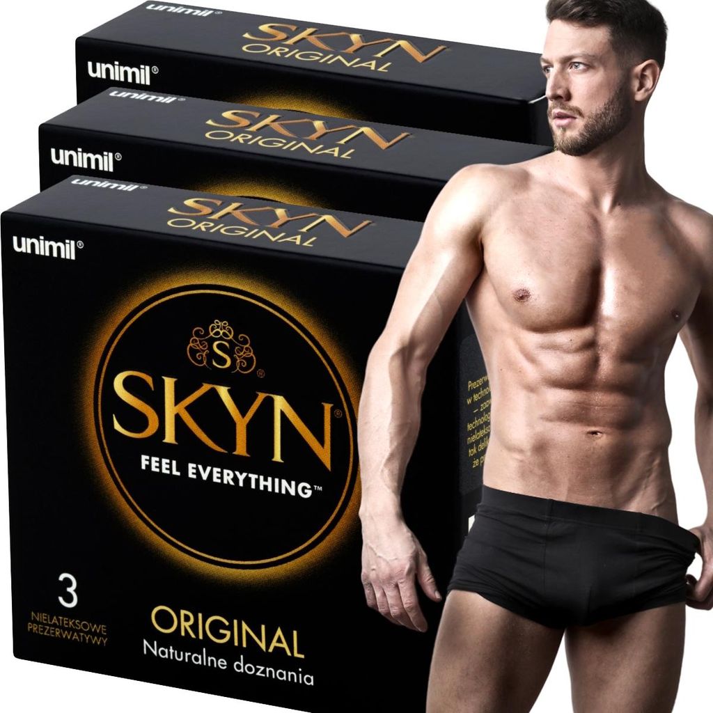 Prezerwatywy Skyn Original nielateksowe 3 sztuki Obrázok produktu 