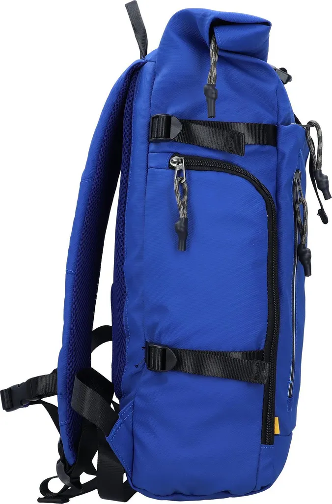 Sac à Dos Ordinateur Camel Active Explore Bleu en Nylon Imperméable - 8