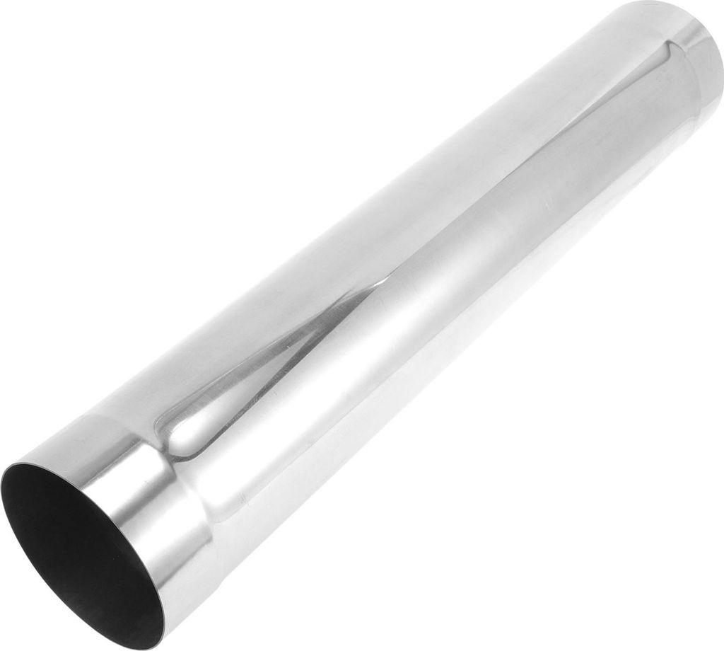 4.25" OD Gerades Auspuffrohr T304 Edelstahl DIY Benutzerdefinierte Auto Modifizierte Rohrleitung 22 Zoll Länge Doppelt Aufgeweitete Enden Oberflä...