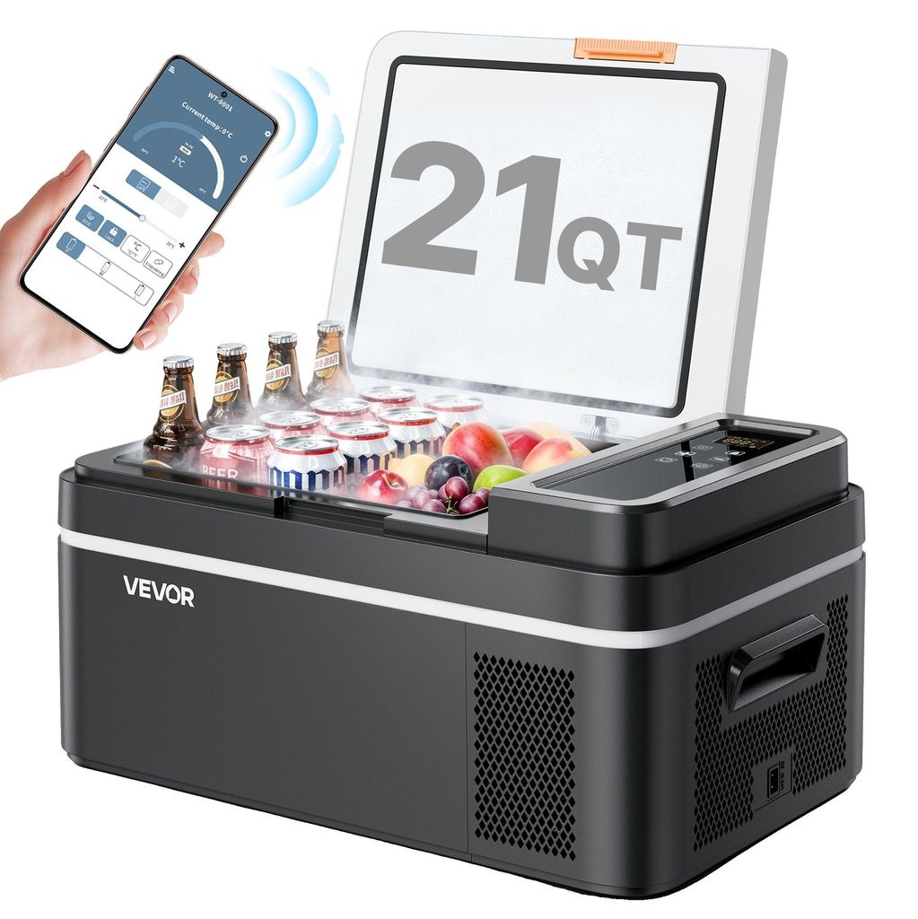 VEVOR Auto-Kühlschrank, 12 Volt Auto-Kühlschrank, 50 L Produktbild 