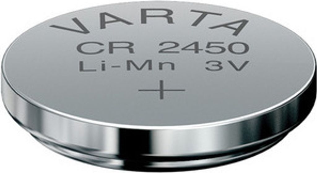 Varta -CR2450, Einwegbatterie, CR2450, Lithium, 3 V, 1 Produktbild 