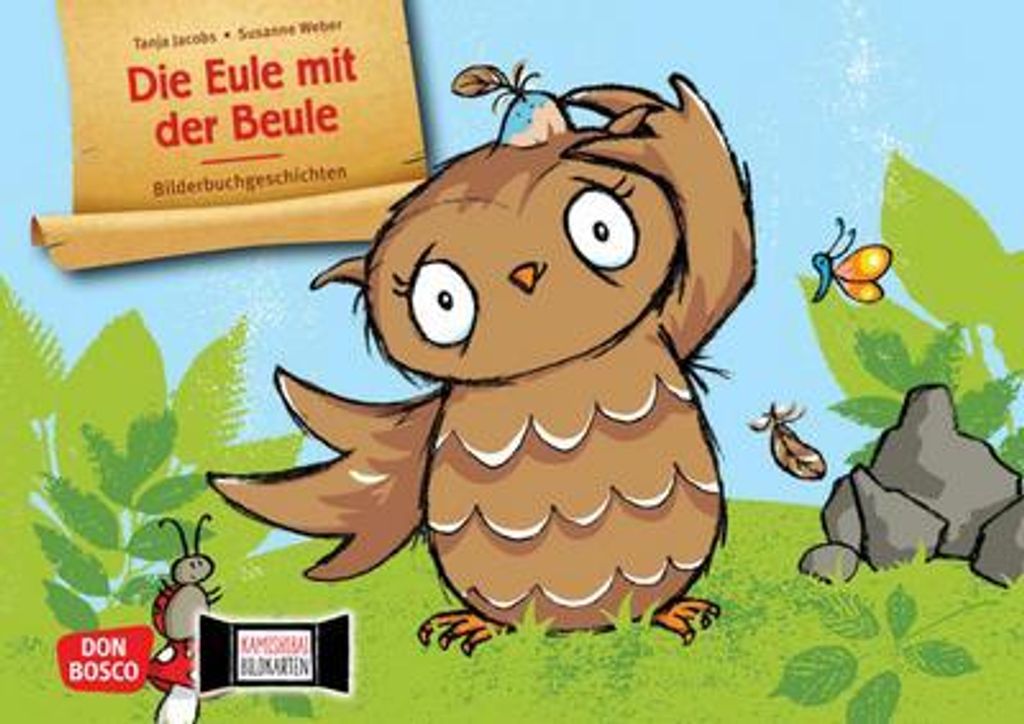 Die Eule mit der Beule. Kamishibai Bildkartenset Obrázok produktu 