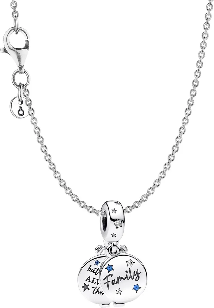 Idée Cadeau Fête des Mères : Collier Pandora Argent Amour Familial