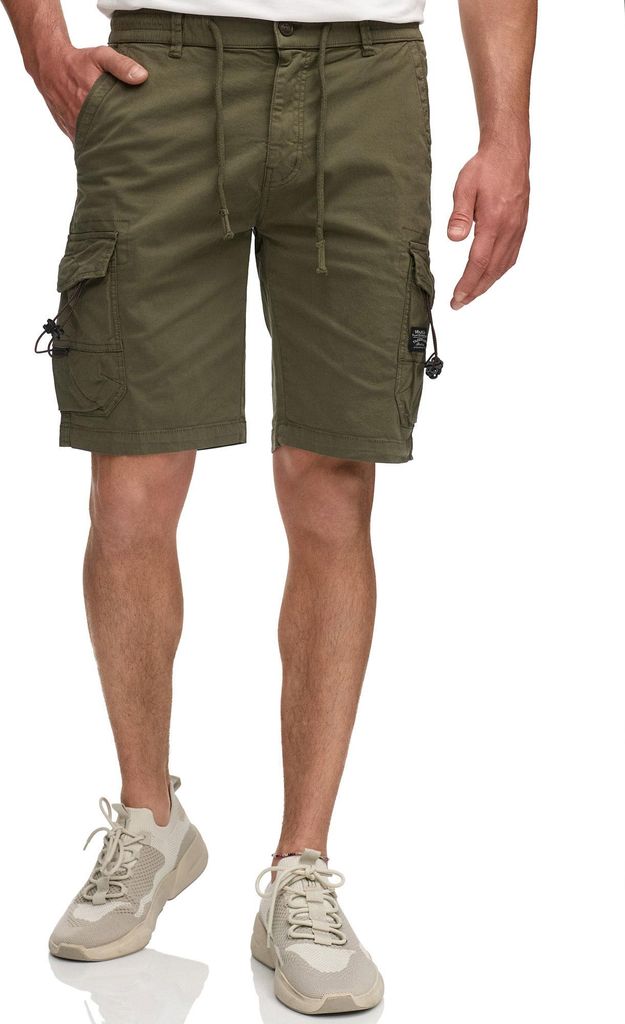 Tazzio Pantaloncini cargo da uomo A209 (Kaki, S) Immagine del prodotto 