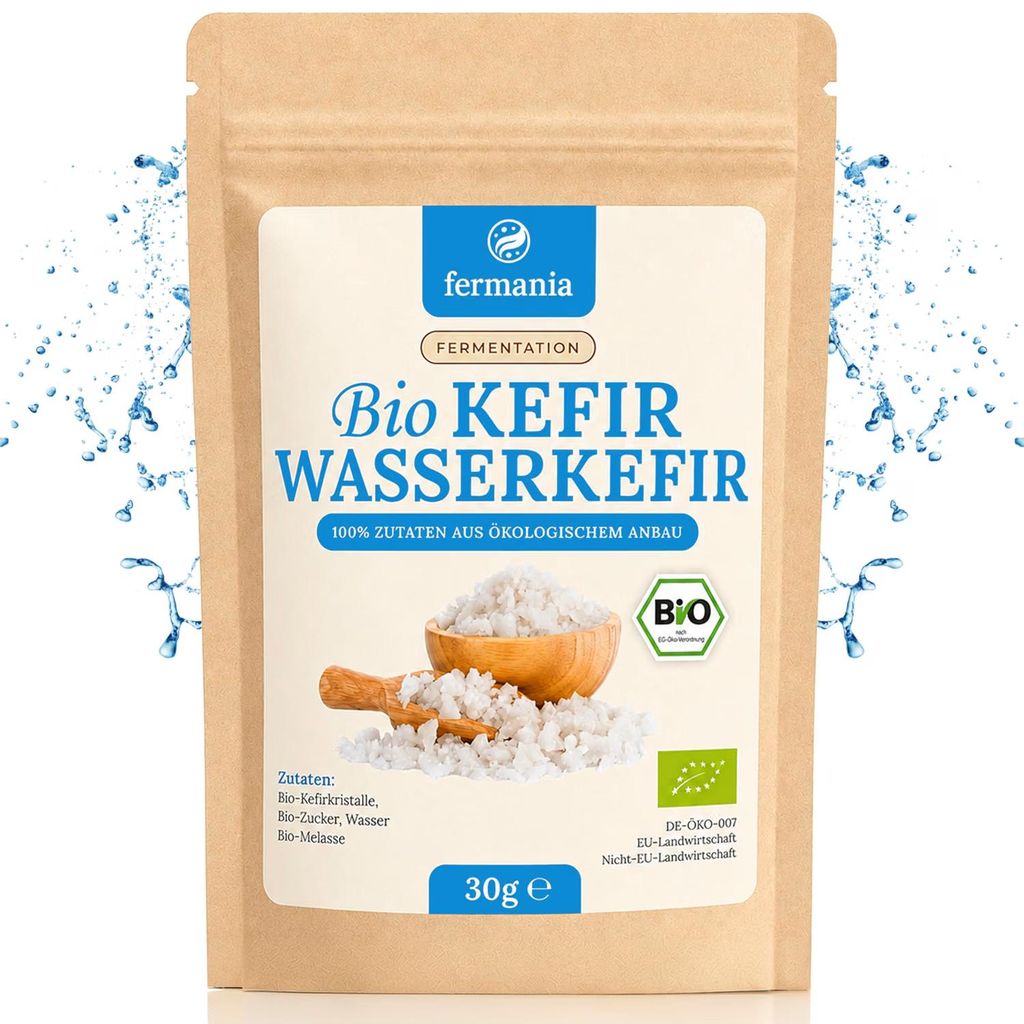 Wasserkefir Kristalle – Japankristalle 30g Produktbild 