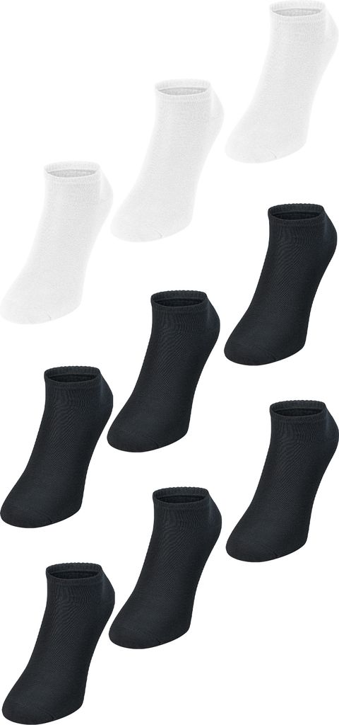 JAKO Socken 9er-Set - Bequeme Füßlinge mit Komfortbund Größe: 43-46