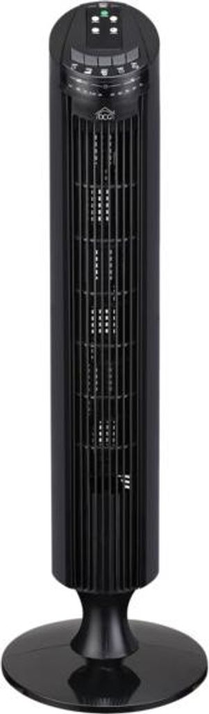 DCG Eltronic VE9295 T Ventilateur tourelle noir oscillant Image du produit 