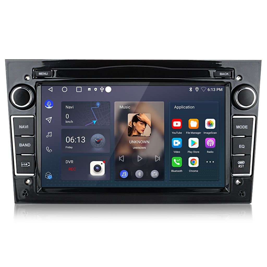 Piano Black 2+64G 7” Android 13 Radio samochodowe Carplay Zdjęcie produktu 