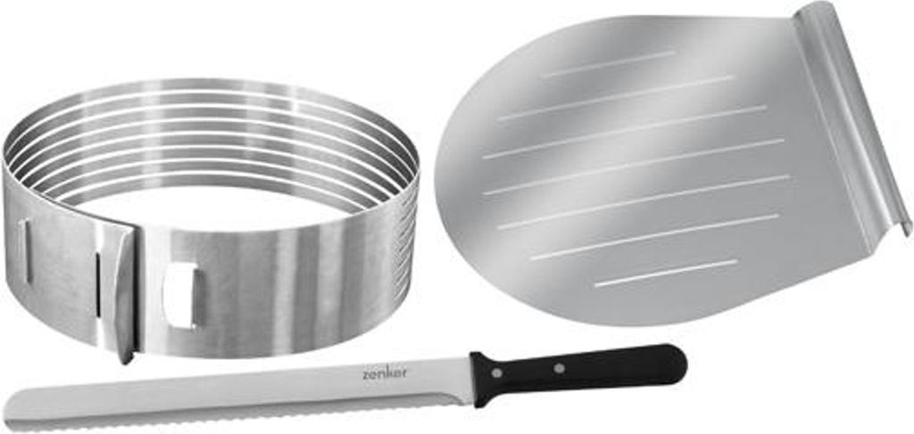 ZENKER Set d'aide à la découpe de gâteaux 3 pièces Image du produit 