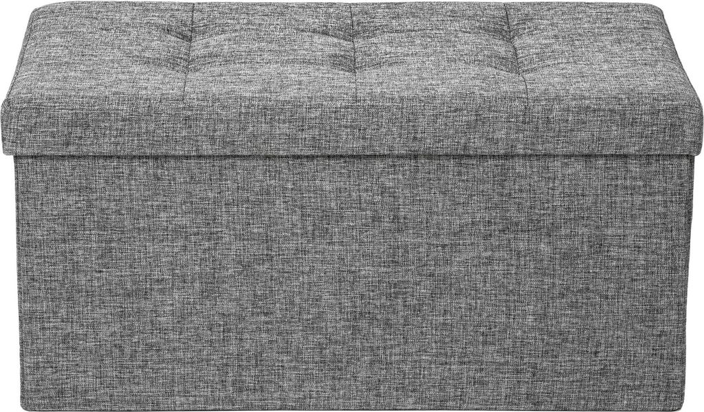 Sitzhocker mit Stauraum 76 x 38 x 38 cm Produktbild 3