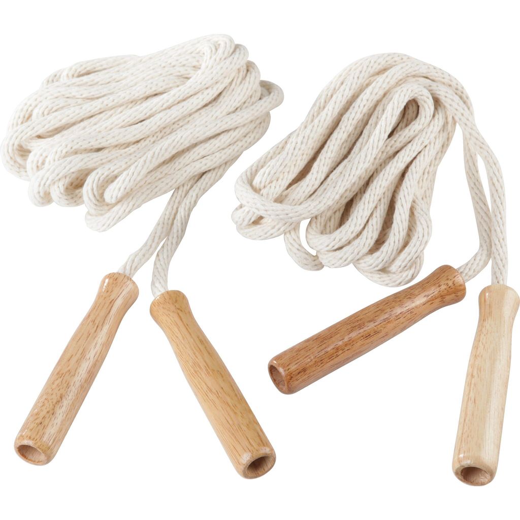 Sport-Thieme Springseil "Double-Dutch", Weiß, Baumwolle