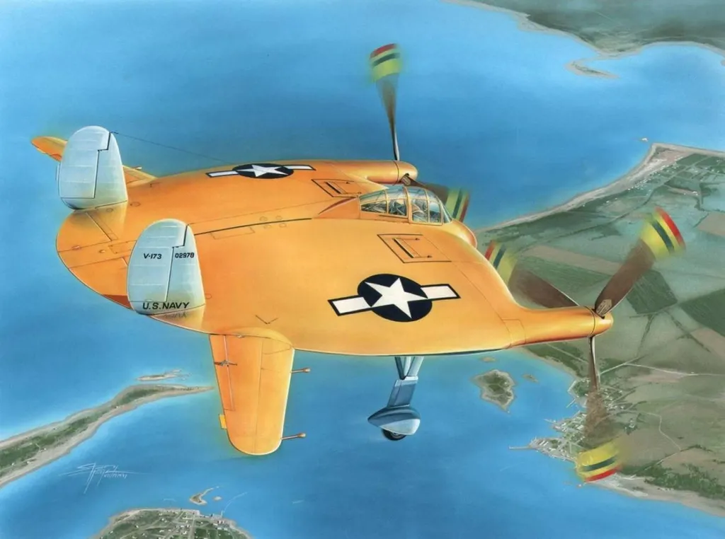Maquette Avion V-173 Flying Pancake 1:48 Kit de Construction Special Hobby