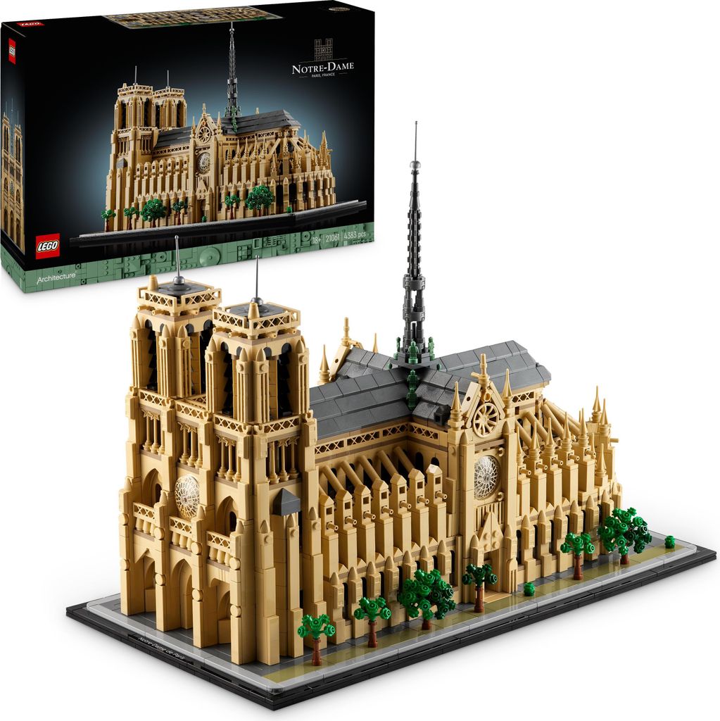 LEGO Notre-Dame de Paris 21061, Architektonischer Produktbild 