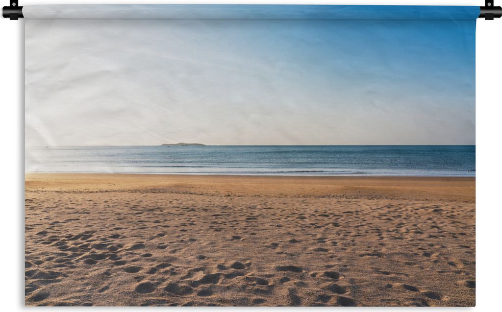 MuchoWow Wandteppich Wandbehang Strand - Licht - Sommer 120x80 cm Tapisserie Dekoration Wandtuch - Wanddekorationen - Wandtücher