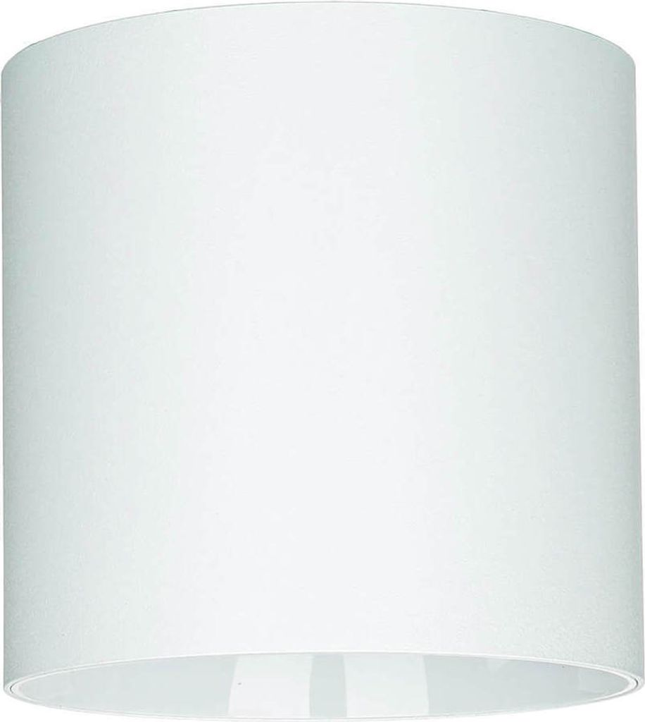 Aufputz Deckenstrahler Weiß Ø 12,7 cm GU10 Metall Modern Spot Lampe