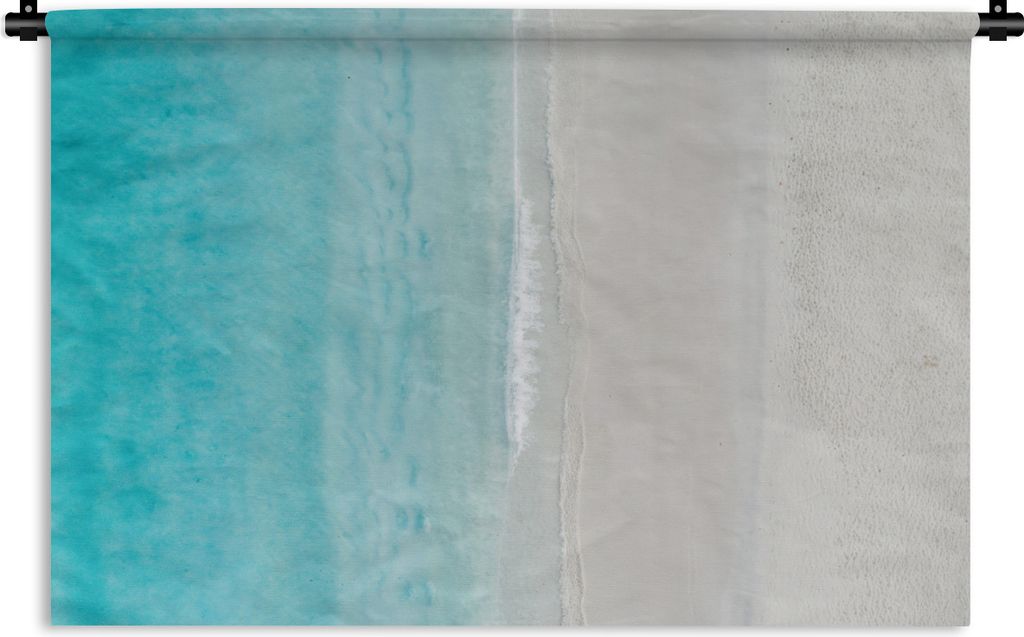 MuchoWow Wandteppich Wandbehang Strand - Meer - Insel 60x40 cm Tapisserie Dekoration Wandtuch - Wanddekorationen