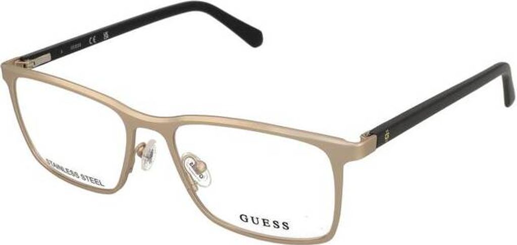 Guess GU50193 032 shiny pale gold 54/17/145 Herren Brillen Produktbild 