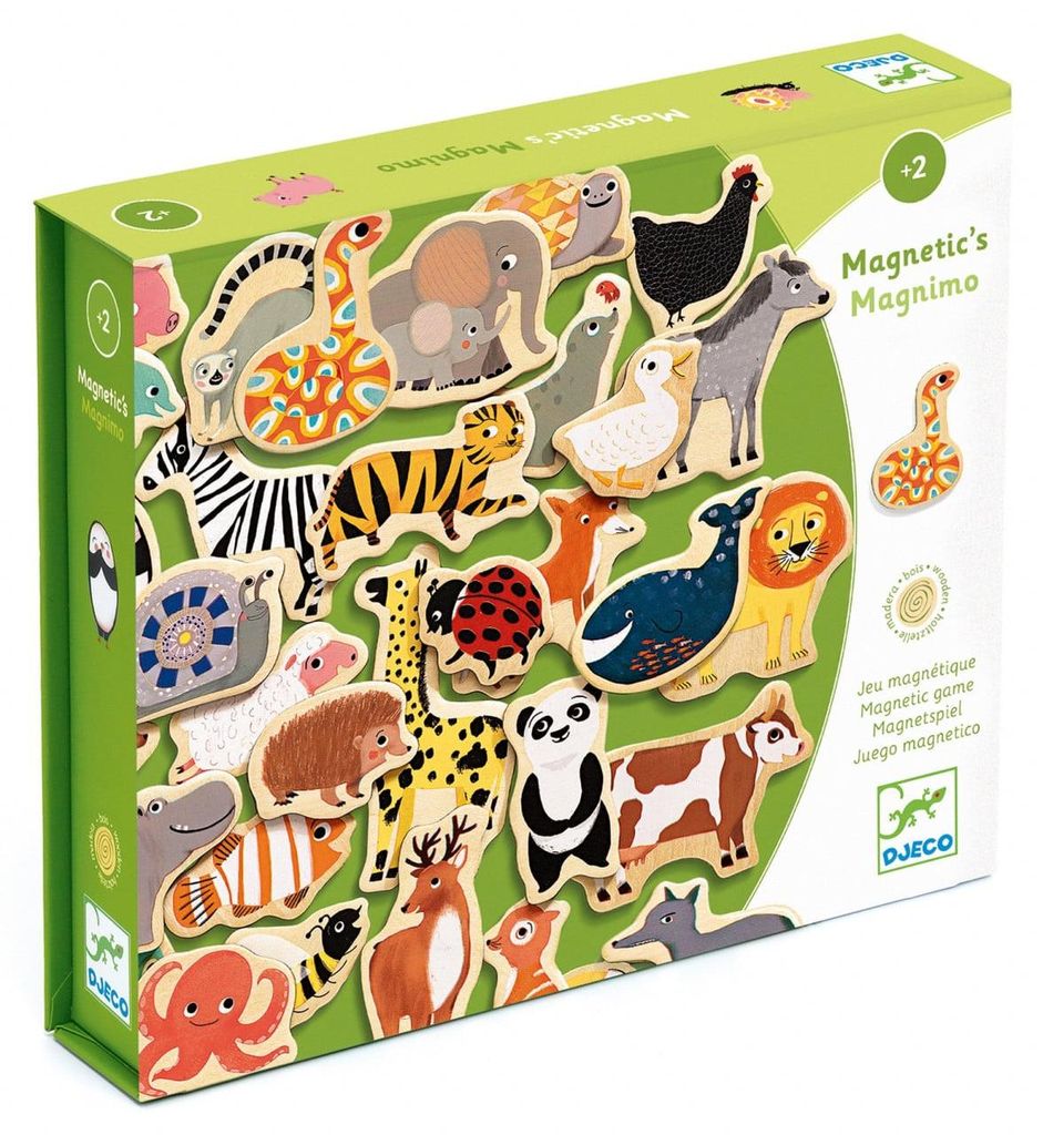 Jeu de magnets Animaux du monde entier, Djeco Image du produit 