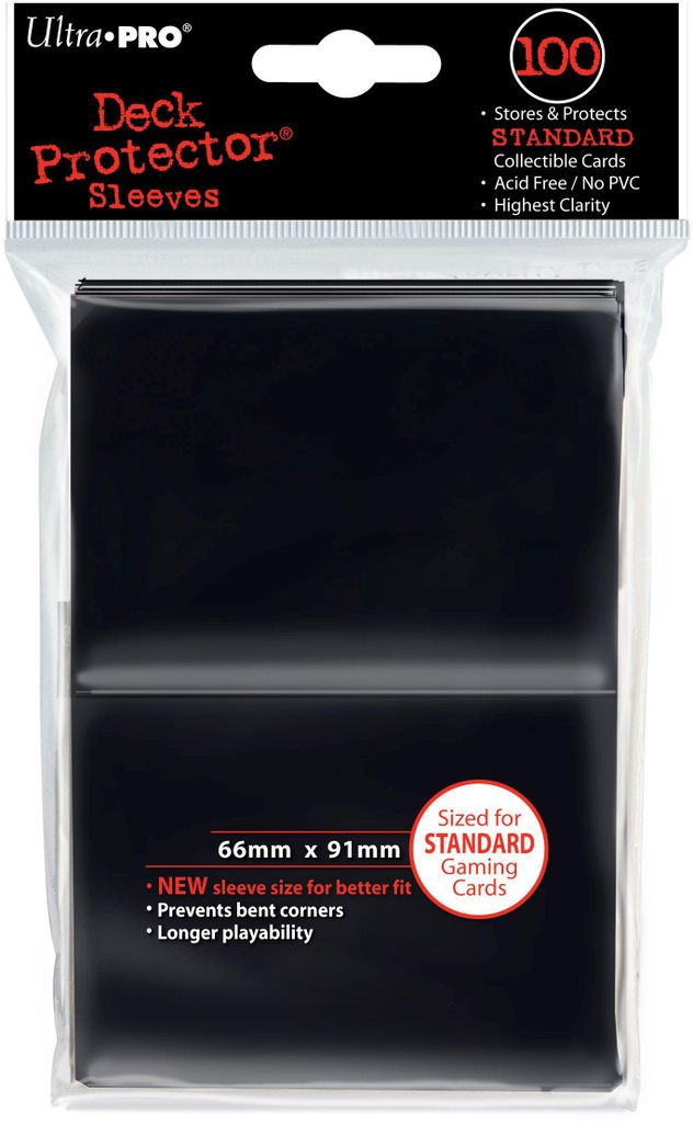 Ultra PRO 82691, Kartenhülle, Schwarz, 100 Stück(e) Produktbild 