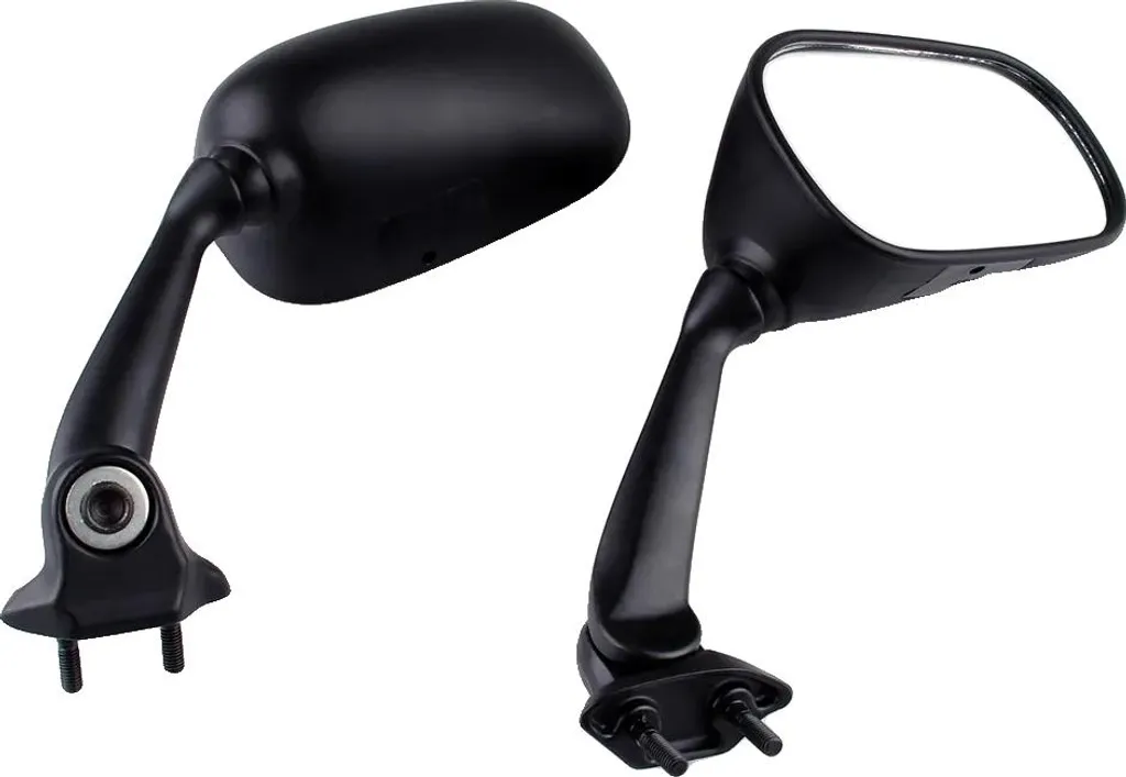 Rétroviseurs Yamaha YZF R6 Anti-chocs - Installation Facile Noir ABS