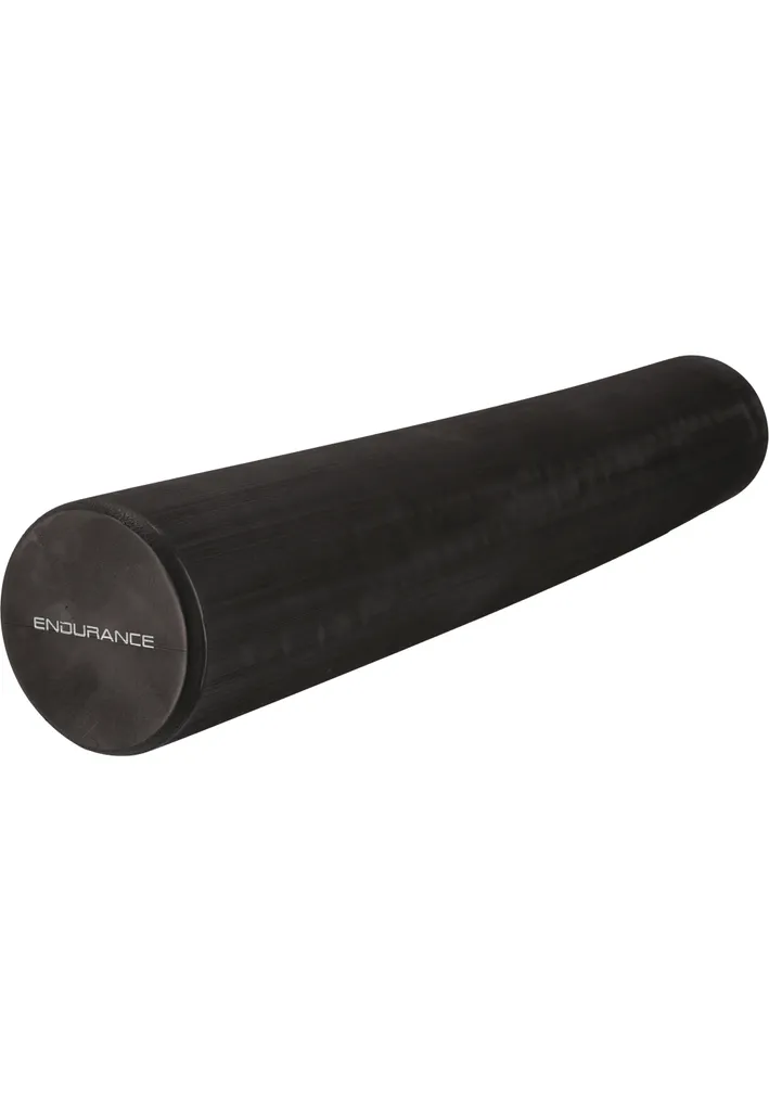 Rouleau de yoga ENDURANCE 90 cm Black 1001 pour pilates et fitness